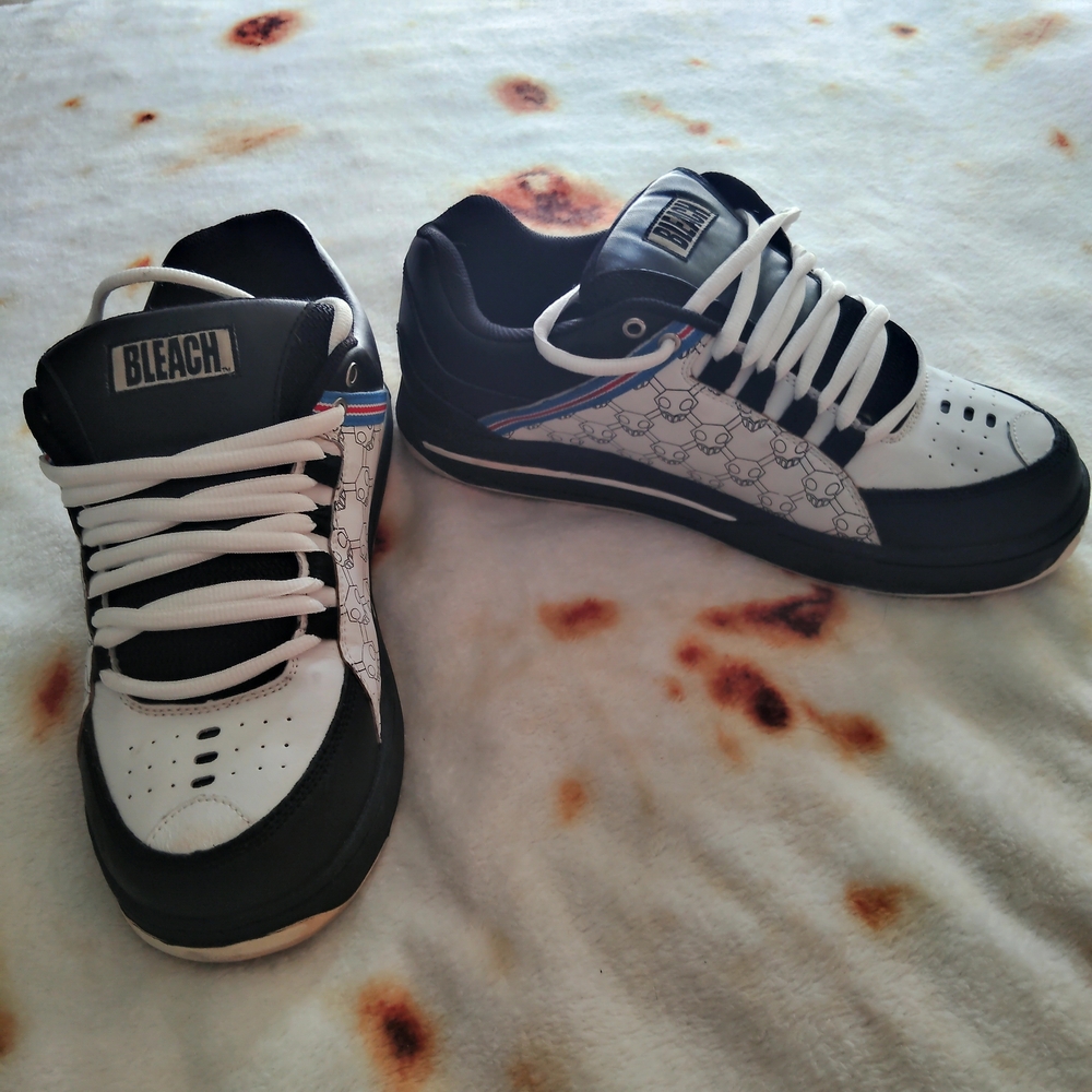 *ULTRA RARE* Y2K T.U.K x Viz Bleach Anime Shonen Jump Streetwear Mens Shoes